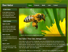 Tablet Screenshot of beeharbor.com